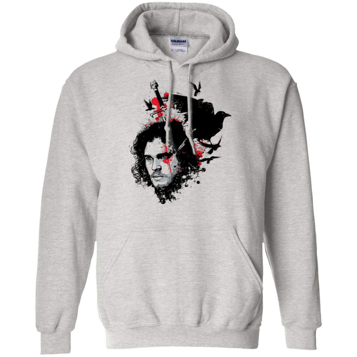 Sweatshirts Ash / Small KING IN THE NORTH Pullover Hoodie