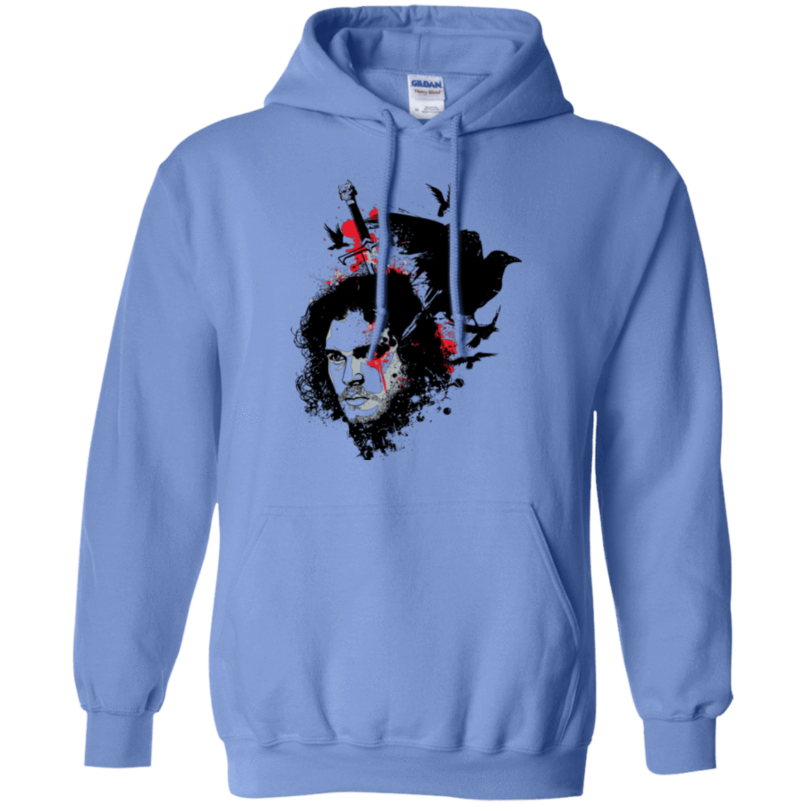 Sweatshirts Carolina Blue / Small KING IN THE NORTH Pullover Hoodie