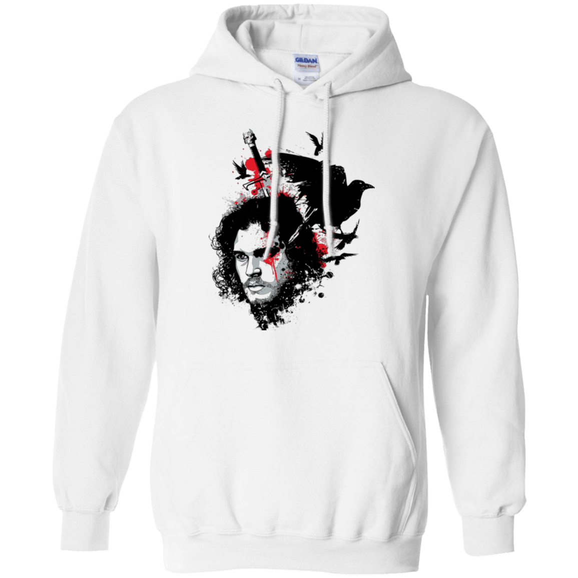 Sweatshirts White / Small KING IN THE NORTH Pullover Hoodie