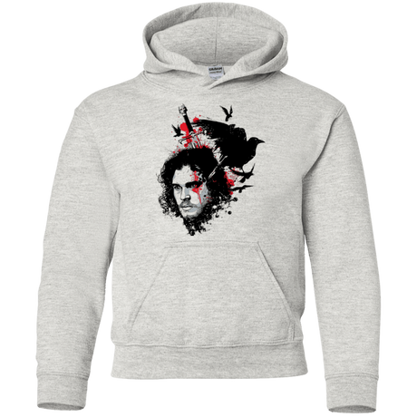 Sweatshirts Ash / YS KING IN THE NORTH Youth Hoodie