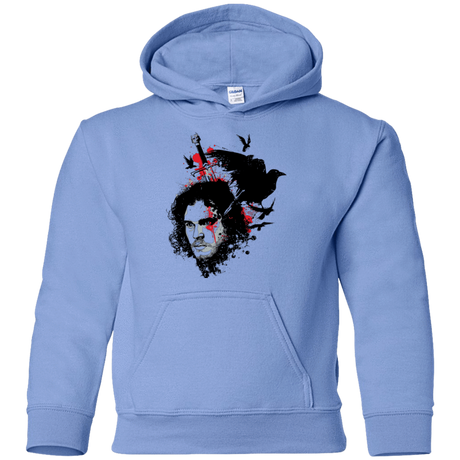 Sweatshirts Carolina Blue / YS KING IN THE NORTH Youth Hoodie