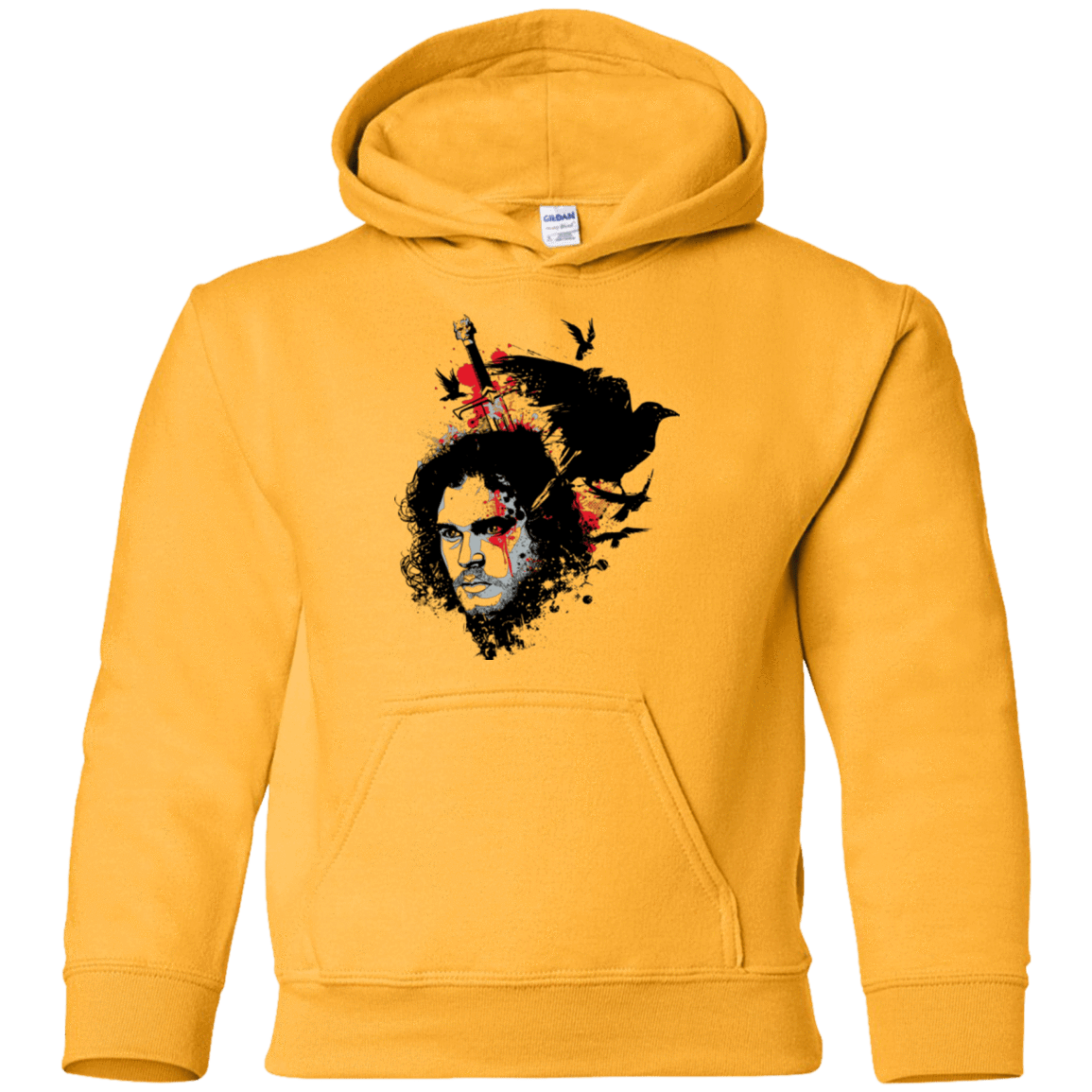 Sweatshirts Gold / YS KING IN THE NORTH Youth Hoodie
