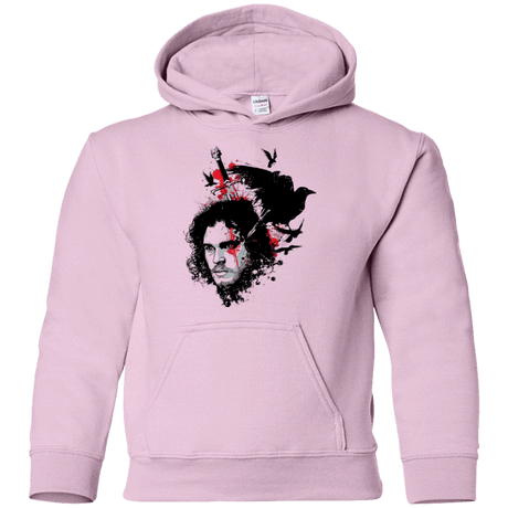 Sweatshirts Light Pink / YS KING IN THE NORTH Youth Hoodie