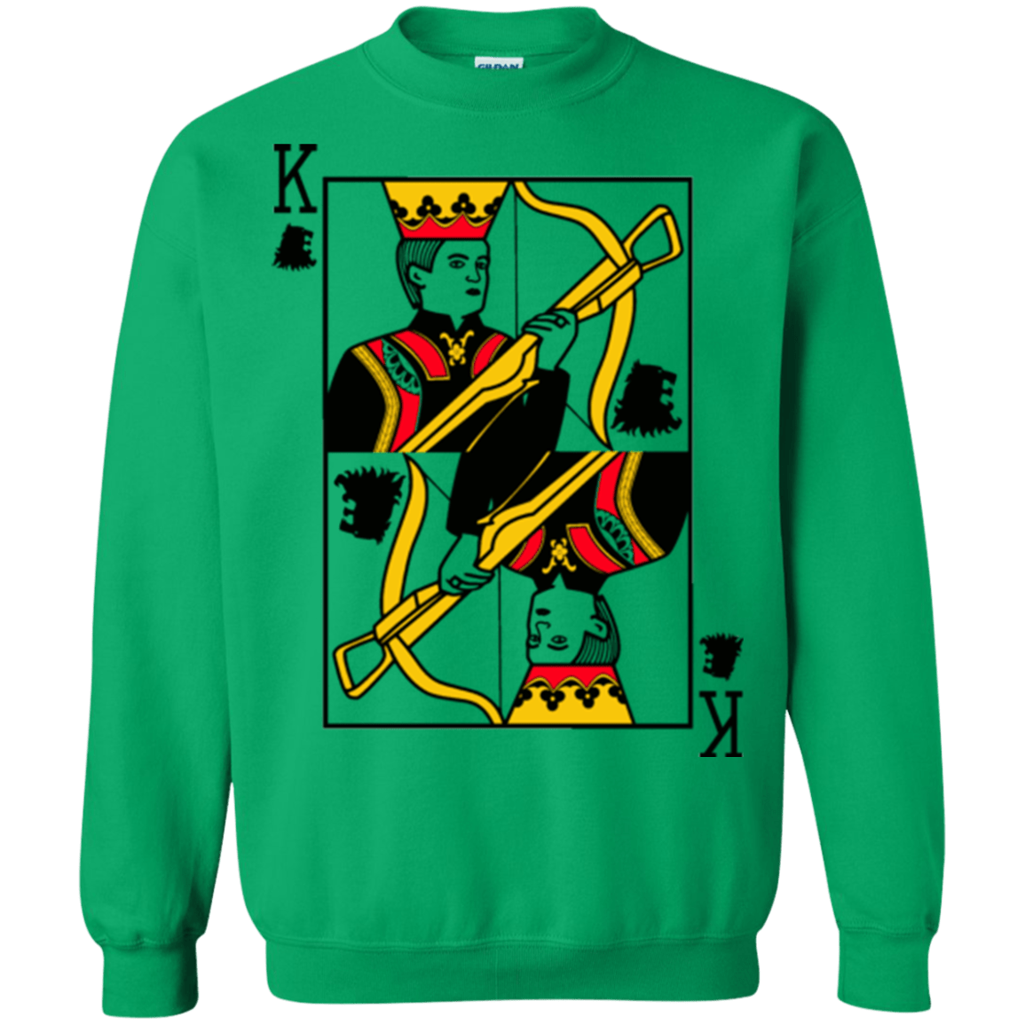 Sweatshirts Irish Green / Small King Joffrey Crewneck Sweatshirt