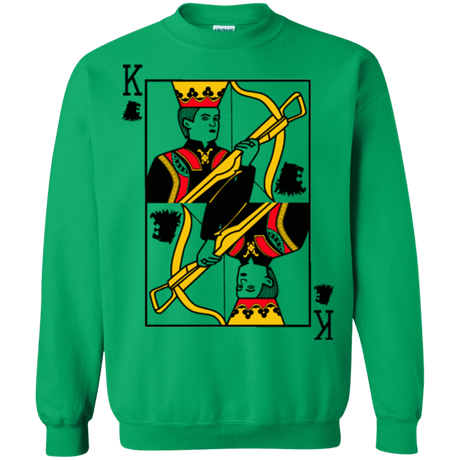 Sweatshirts Irish Green / Small King Joffrey Crewneck Sweatshirt