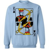 Sweatshirts Light Blue / Small King Joffrey Crewneck Sweatshirt