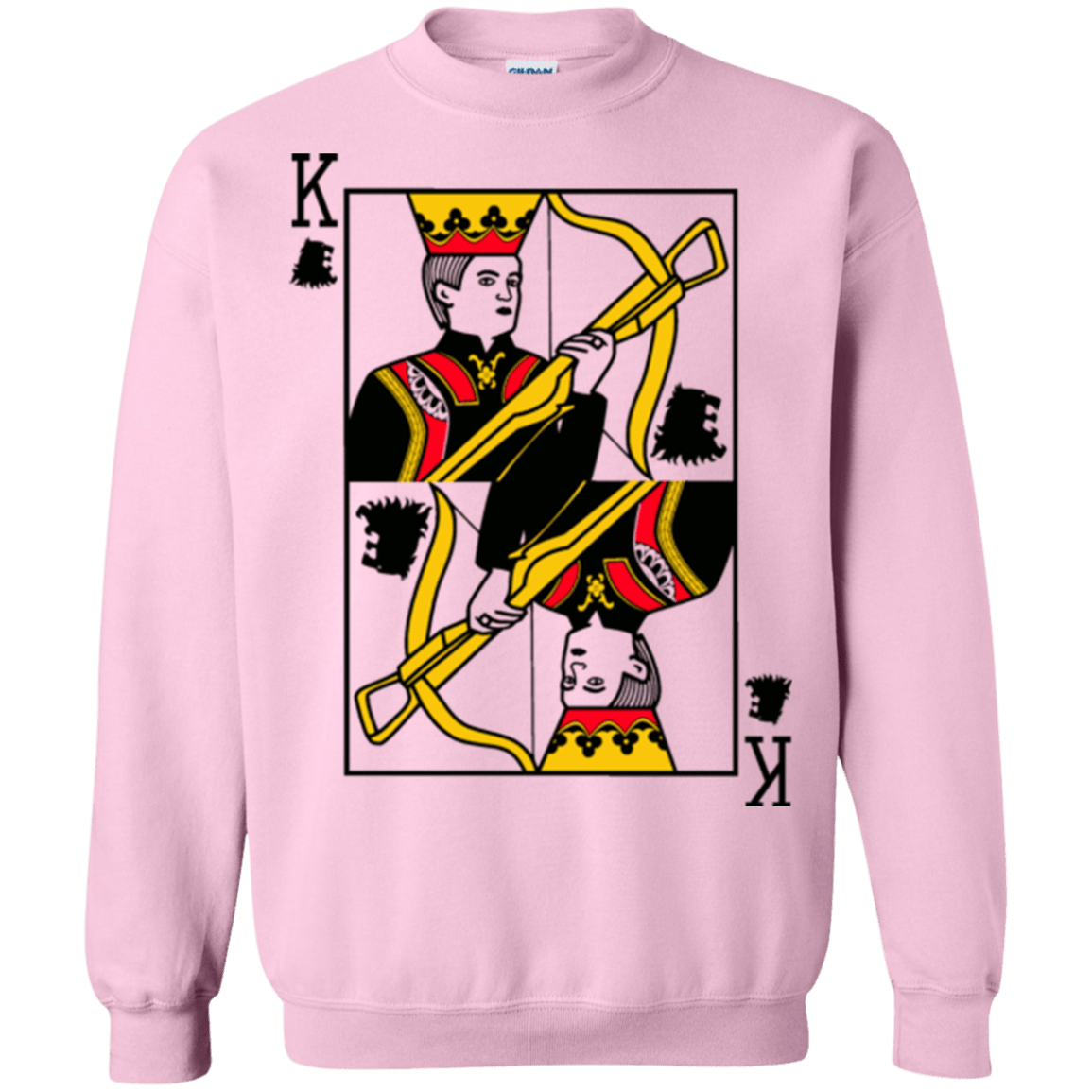 Sweatshirts Light Pink / Small King Joffrey Crewneck Sweatshirt