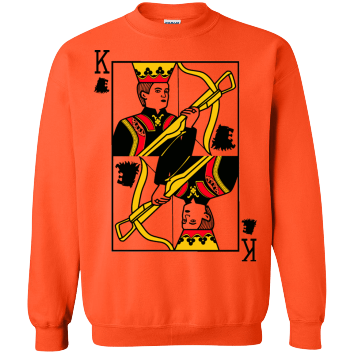 Sweatshirts Orange / Small King Joffrey Crewneck Sweatshirt