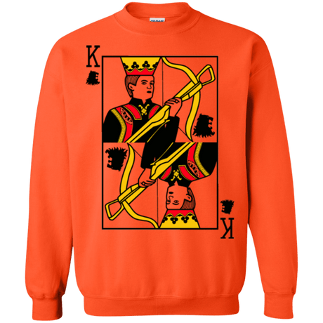 Sweatshirts Orange / Small King Joffrey Crewneck Sweatshirt