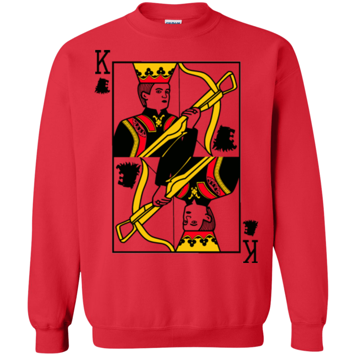 Sweatshirts Red / Small King Joffrey Crewneck Sweatshirt