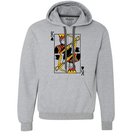 Sweatshirts Sport Grey / Small King Joffrey Premium Fleece Hoodie