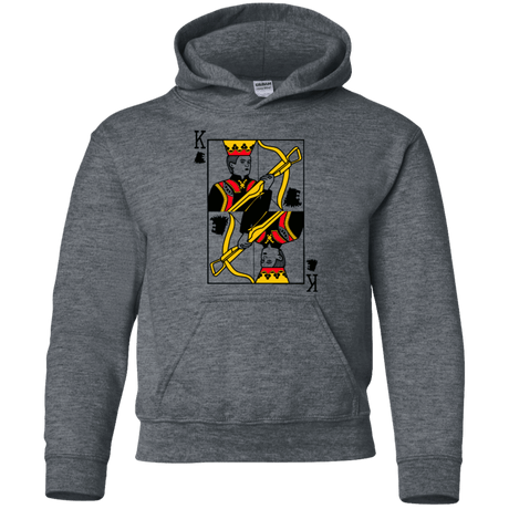 Sweatshirts Dark Heather / YS King Joffrey Youth Hoodie