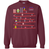 Sweatshirts Maroon / Small King Kang Crewneck Sweatshirt