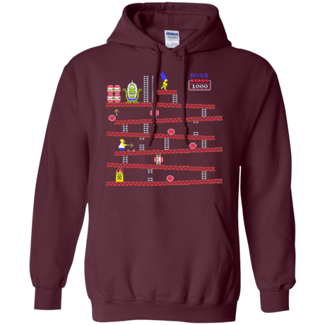 Sweatshirts Maroon / Small King Kang Pullover Hoodie