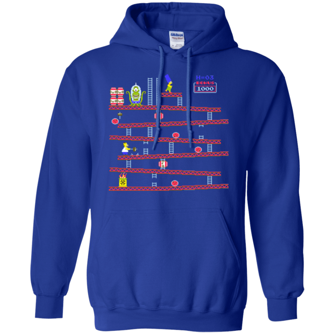 Sweatshirts Royal / Small King Kang Pullover Hoodie