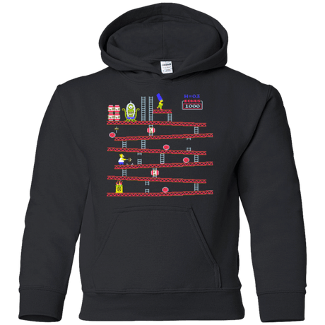 Sweatshirts Black / YS King Kang Youth Hoodie