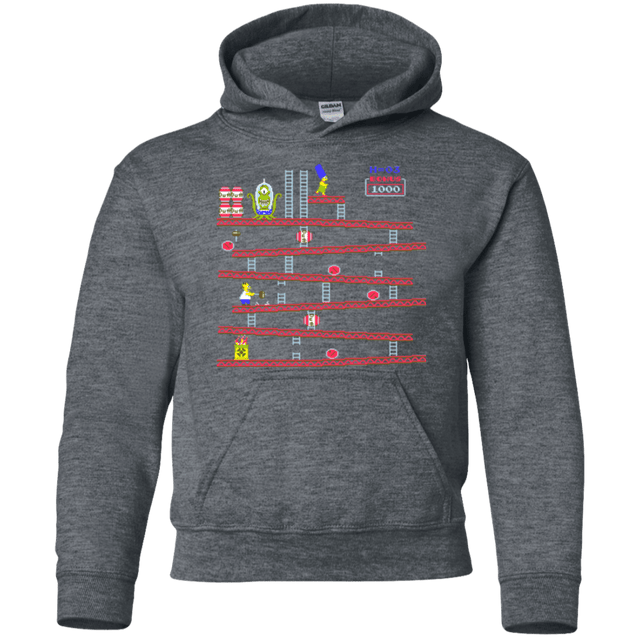 Sweatshirts Dark Heather / YS King Kang Youth Hoodie