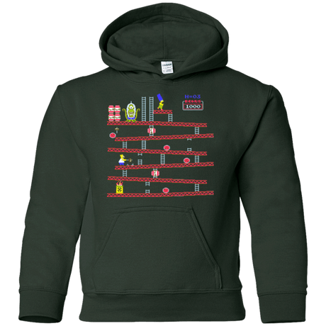 Sweatshirts Forest Green / YS King Kang Youth Hoodie