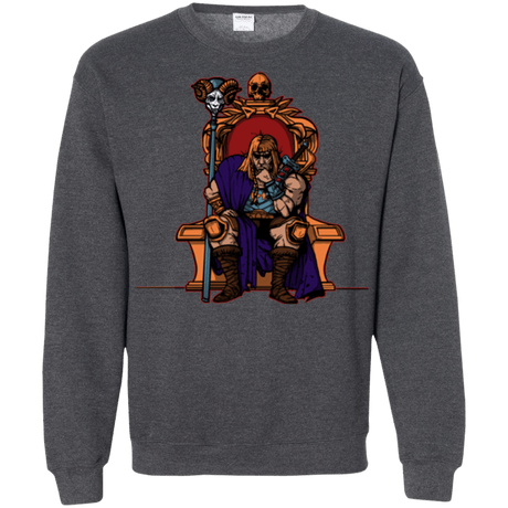 Sweatshirts Dark Heather / S King Of Eternia Crewneck Sweatshirt