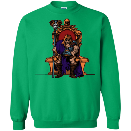 Sweatshirts Irish Green / S King Of Eternia Crewneck Sweatshirt