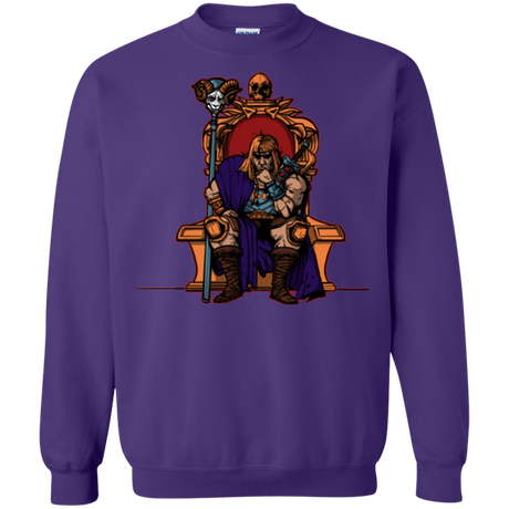 Sweatshirts Purple / S King Of Eternia Crewneck Sweatshirt