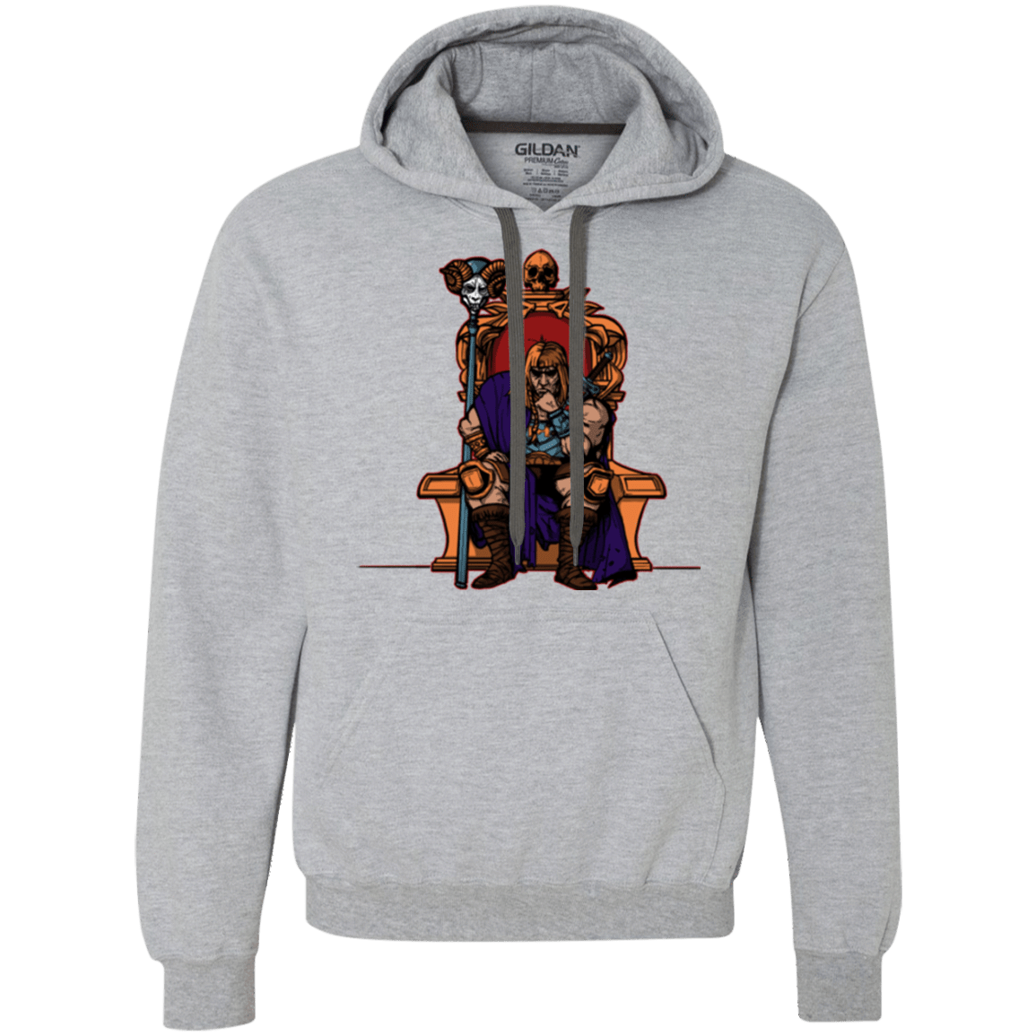 Sweatshirts Sport Grey / S King Of Eternia Premium Fleece Hoodie
