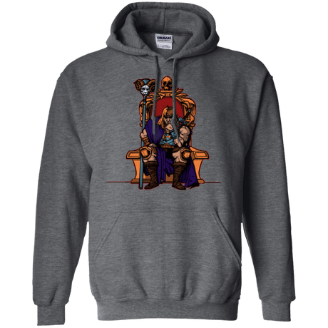 Sweatshirts Dark Heather / S King Of Eternia Pullover Hoodie