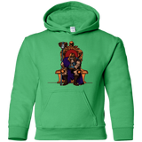 Sweatshirts Irish Green / YS King Of Eternia Youth Hoodie