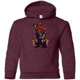 Sweatshirts Maroon / YS King Of Eternia Youth Hoodie
