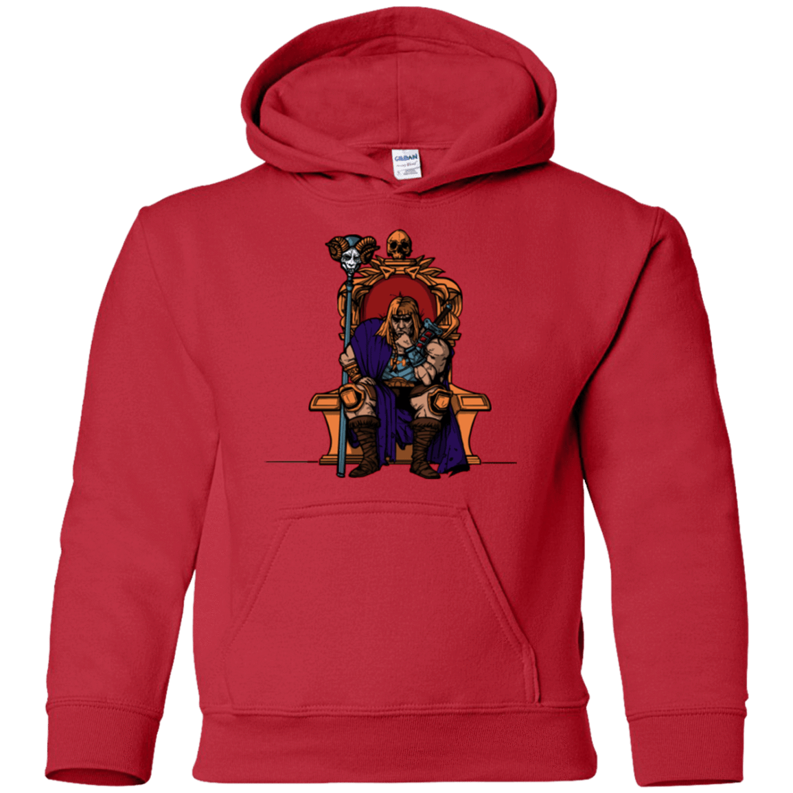 Sweatshirts Red / YS King Of Eternia Youth Hoodie
