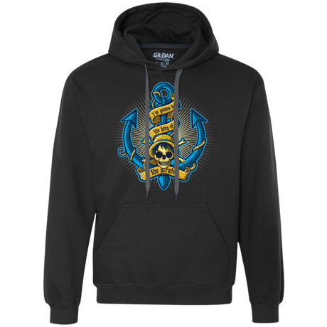 Sweatshirts Black / Small KING OF PIRATES Premium Fleece Hoodie