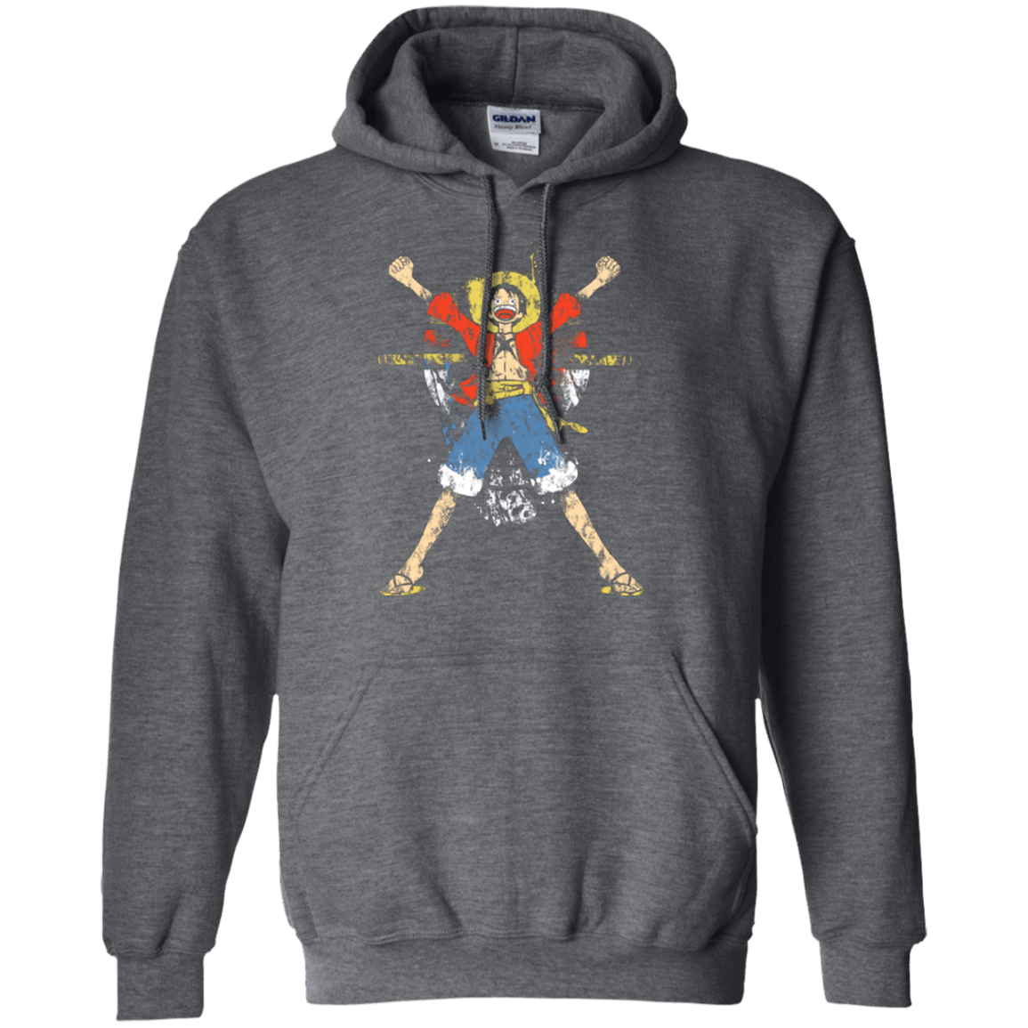 Sweatshirts Dark Heather / Small King of Pirates Pullover Hoodie