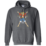 Sweatshirts Dark Heather / Small King of Pirates Pullover Hoodie