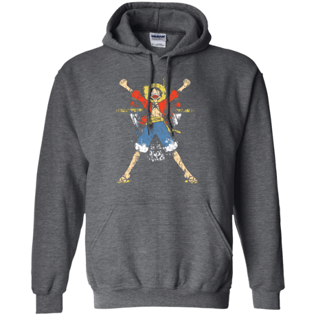 Sweatshirts Dark Heather / Small King of Pirates Pullover Hoodie