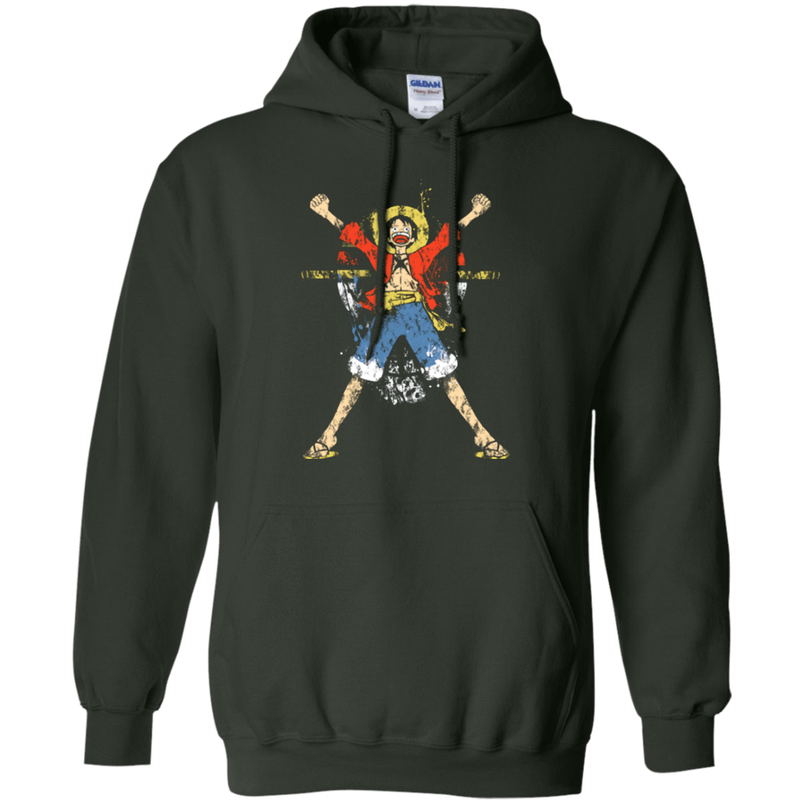 Sweatshirts Forest Green / Small King of Pirates Pullover Hoodie