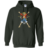 Sweatshirts Forest Green / Small King of Pirates Pullover Hoodie