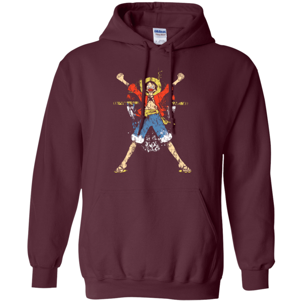 Sweatshirts Maroon / Small King of Pirates Pullover Hoodie