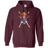 Sweatshirts Maroon / Small King of Pirates Pullover Hoodie