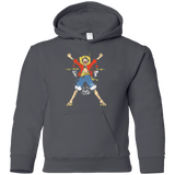 Sweatshirts Charcoal / YS King of Pirates Youth Hoodie