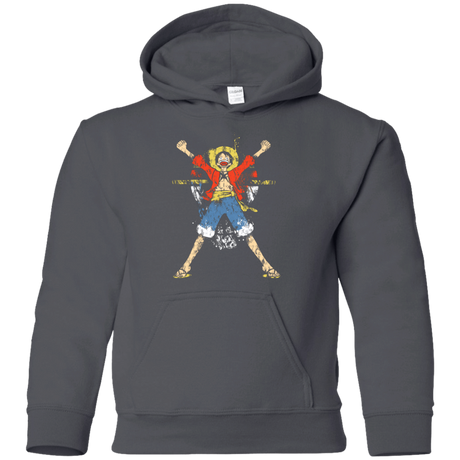 Sweatshirts Charcoal / YS King of Pirates Youth Hoodie