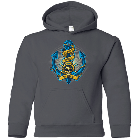 Sweatshirts Charcoal / YS KING OF PIRATES Youth Hoodie
