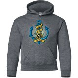 Sweatshirts Dark Heather / YS KING OF PIRATES Youth Hoodie