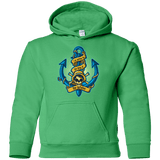 Sweatshirts Irish Green / YS KING OF PIRATES Youth Hoodie