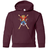 Sweatshirts Maroon / YS King of Pirates Youth Hoodie