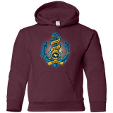 Sweatshirts Maroon / YS KING OF PIRATES Youth Hoodie