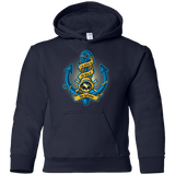 Sweatshirts Navy / YS KING OF PIRATES Youth Hoodie