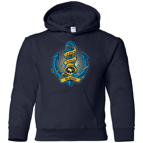 Sweatshirts Navy / YS KING OF PIRATES Youth Hoodie
