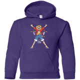 Sweatshirts Purple / YS King of Pirates Youth Hoodie
