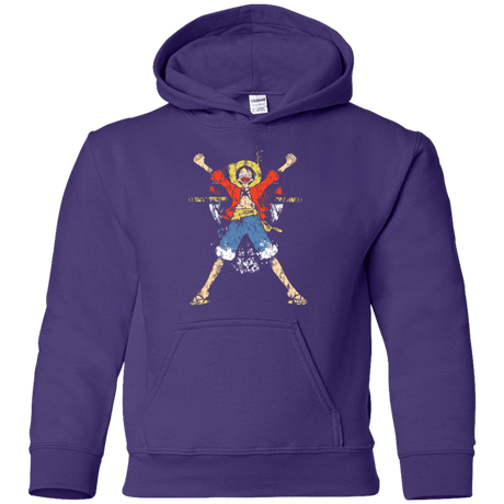 Sweatshirts Purple / YS King of Pirates Youth Hoodie