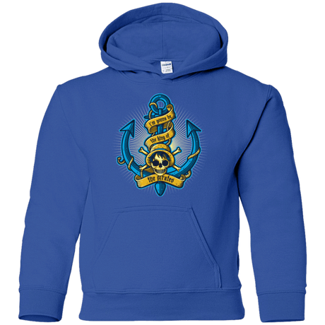 Sweatshirts Royal / YS KING OF PIRATES Youth Hoodie